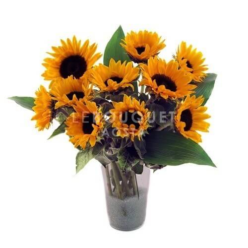 Mazzo di girasoli